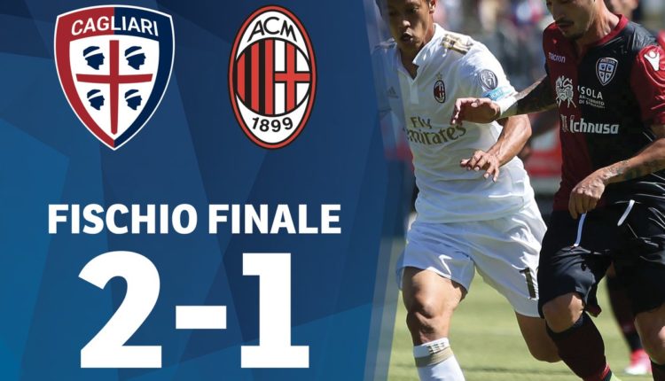 Cagliari 2-1 AC Milan ” Kekalahan Perdana AC Milan dari Cagliari sejak 1998 “