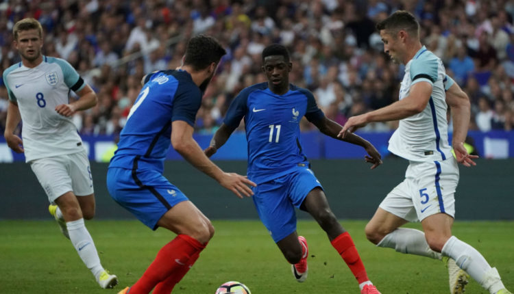 Prancis 3-2 Inggris ” Sepuluh Pemain Prancis Tekuk Inggris “