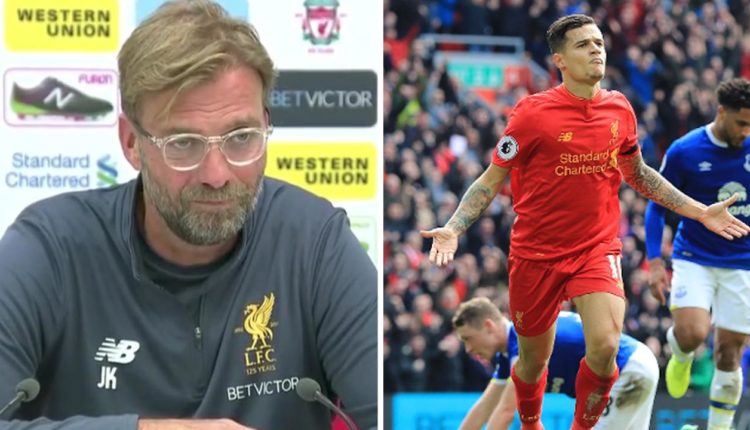 Jurgen Klopp Tak Menyesal Coret Philippe Coutinho