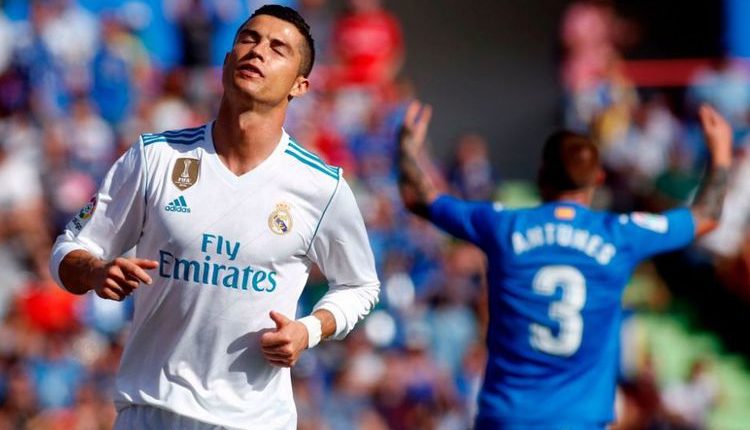 Hasil Liga Spanyol : Getafe 1-2 Real Madrid ” Gol Cristiano Ronaldo Menangkan Real Madrid “