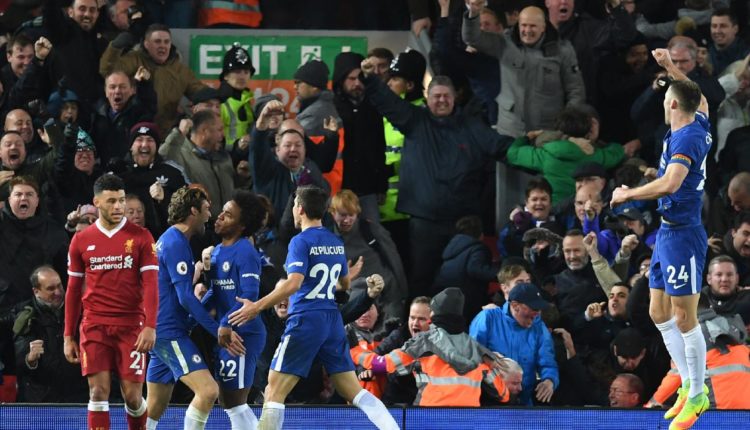 Willian Selamatkan Chelsea dari Kekalahan di Markas Liverpool